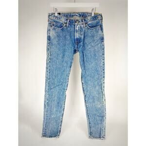 NWT Abercrombie & Fitch Felix Super Skinny Stretch Jeans, Men's Sz 30x32 Blue